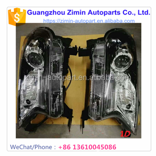 Ford Ranger 2015 Aftermarket ABS Plastic Head Lamp Car Front Light Accessories