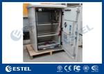 Pole Mounted Outdoor Power Cabinet , Telecom Equipment Cabinet With DC Air