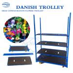 Greenhouse Pull Net Q235 PP Wheel CC Danish Plant Trolley