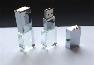 Wedding Gifts Crystal USB Stick Gift USB2.0 / 3.0 10 ~ 30MB / S For Any Modern