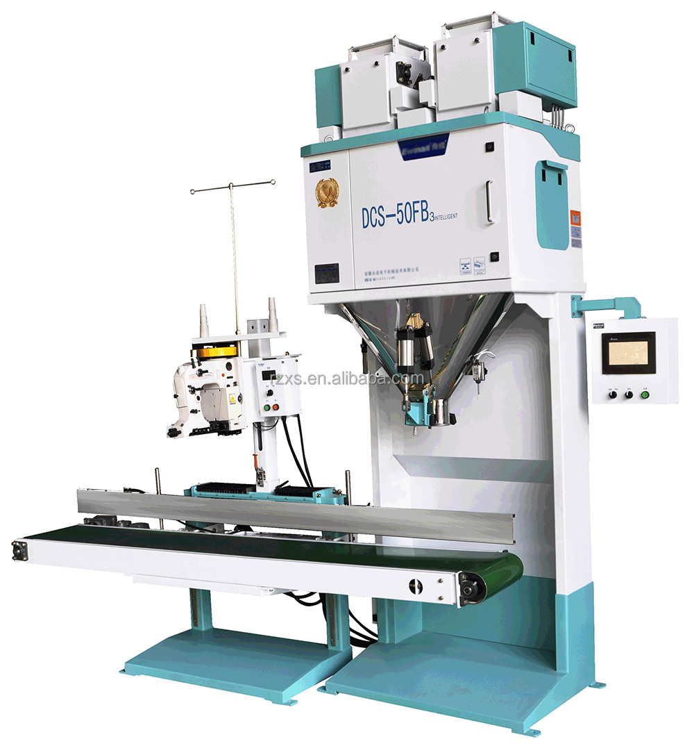 Labeling Function Semi Automatic DCS-15 Doypack Rice Packing Machine
