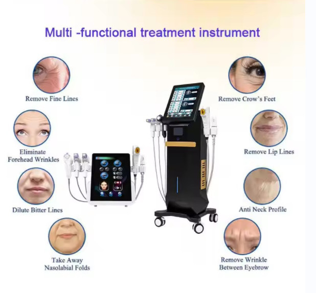 2024 New Arrivals Hifu Technology Hifu Face Mopheus 8 Hifu Vmax Machine Ice Hammer Focused Ultrasound Body Slimming