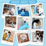 Puppy Toys For Teething Small Dogs Cute Blue Pet Dog Chew Toys For Puppies Soft