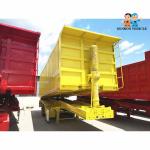 Used to Transport Stones 3 Axles 5 Axles 60Tons Rear Tipper Semi - Trailer
