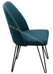 Fabric Upholstered Dining Chair Livingroom Chair Leisure Chair