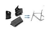 BXT 7075 Aluminum Alloy Bike Seat Clamp For BXT Road Bicycle Frame