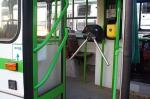 Wall Mounted Pedestrian Turnstile Gate Full Automatic Motorised For Bus Entrance