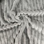 150D Jacquard Flannel Fleece Fabric Knitted In Various Colors 270 GSM