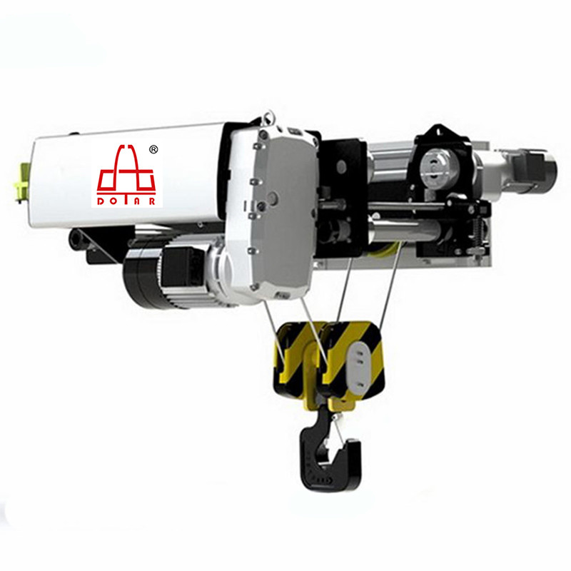 Workshop Lifting 6m 30m Electric Monorail Hoist Wire Rope Electric Hoist With Remote Control