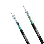 Outdoor Duct Fiber Optic Cable GYTS Light Armored SM G652D MLT Stranded 12 24 48
