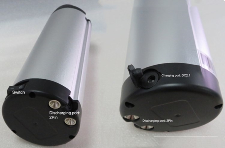36 Volt Electric Bicycle Batteries 36V 10.4Ah Water Bottle Ebike Battery