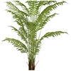 Spinulosa Fern Plants Bushes Fake Shrubs Greenery Plants Faux Fern Snakewood