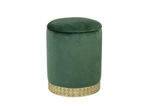 Wholesale Breathable Flannel Fabric 40.5cm Height Nordic Stool from china suppliers