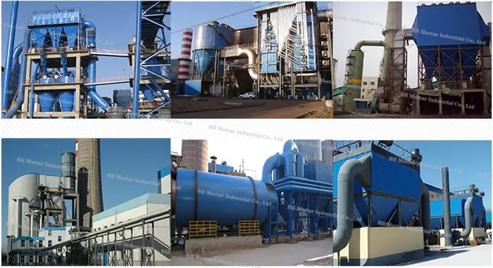 Reliable Industrial Dust Removal System / Dust Collector In Cement Plant