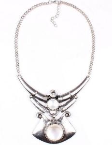 Wholesale Bohemian ethnic style jewelry inlaid opal necklace strange retro accessories wholesale from china suppliers