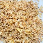 Pure Natural Ingredients Palm Oil Fried Onion Flakes