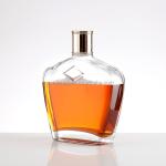Custom Luxury Brandy Glass Bottle with 500ml Capacity and Super Flint Glass