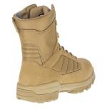 YKK Zipper Military Combat Boots Tan Tactical Boots Slip Resistant