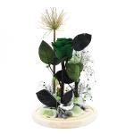 Eternal Roses In Glass Home Cute Decoration Preserved Flower Gift Boxs For