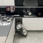 Professional Hotel Kitchen Cabinet Wooden Lacquer Kitchen Cabinet