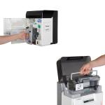 Double Sided Desktop Card Printer For Jewelry Warranty Cards And Membership