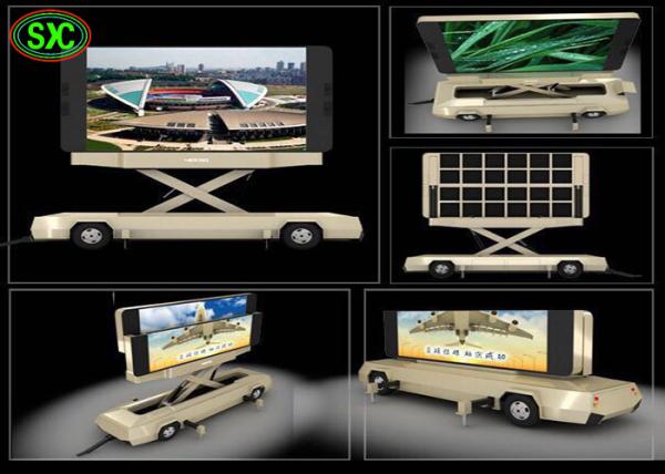 P6 Mobile Truck LED Display led mobile digital advertising sign trailer mobile