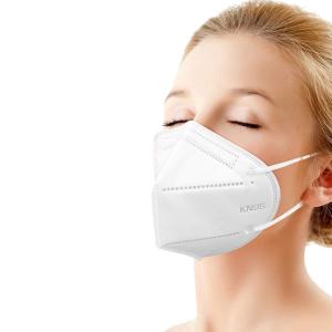 Wholesale Earloop KN90 Meltblown Nonwoven Fabric FFP2 White Face Mask from china suppliers