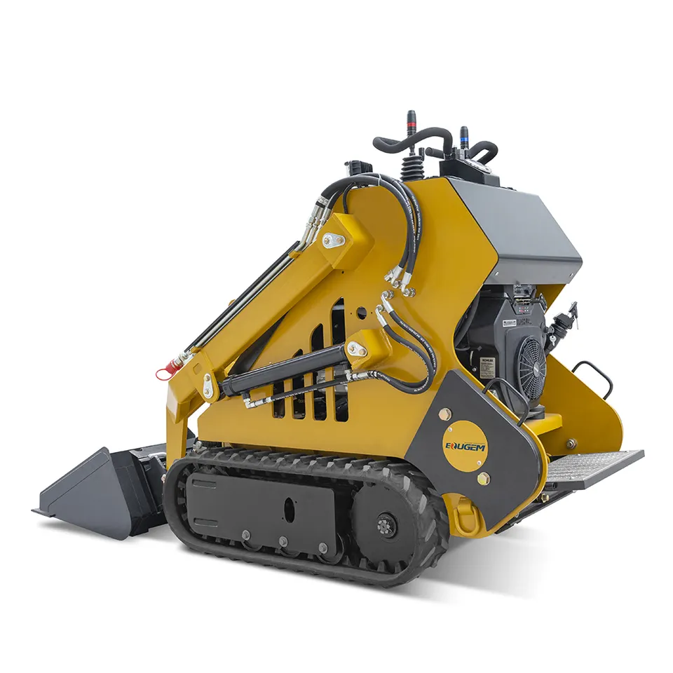 Kohler Engine 300KG 23hp Dingo Tracked Ride On Mini Skid Steer Loader for Construction
