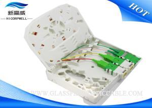 Wholesale SC 2 / 4 Cores Enterprise Security Network Wall Mount Fiber Optic Terminal Box from china suppliers