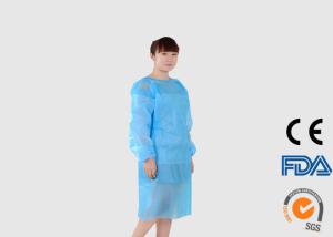 Wholesale Lightweight Disposable Medical Gowns , PP Coated PE Disposable Sterile Gowns from china suppliers