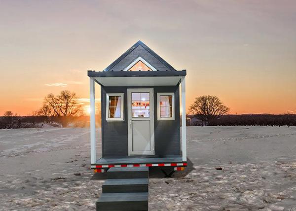Magic Tiny House On Wheels Cost Prefabricated Houses Steel Building Australia