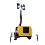 Diesel Lighting Tower Portable Light Tower With 9m Mast For Outdoor Activities