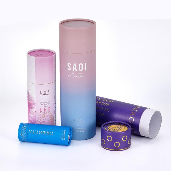 Custom Lipstick Craft Paper Tube Packaging Box For Perfume Bottle Skincare
