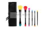 Dual End Promotional Makeup Brush Gift Set Vegan Taklon With Brush Case