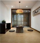 Modern minimalist restaurant bedroom pure bamboo art bamboo hand-woven