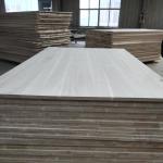 Solid Timber Paulownia Wood Board For Crafts Natural Color 1220x2440mm