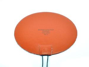 Wholesale 200x860x1.5mm Round Flexible Silicone Heater 500F Rapid Heat Up from china suppliers