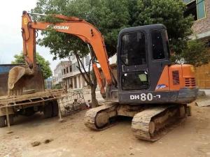Wholesale Mini used doosan dh56-7 dh60-7 dh80-7 excavator for sale from china suppliers