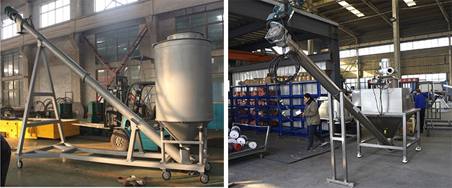 Customized Automatic U Type Screw Feeder Machine Auger Conveyor