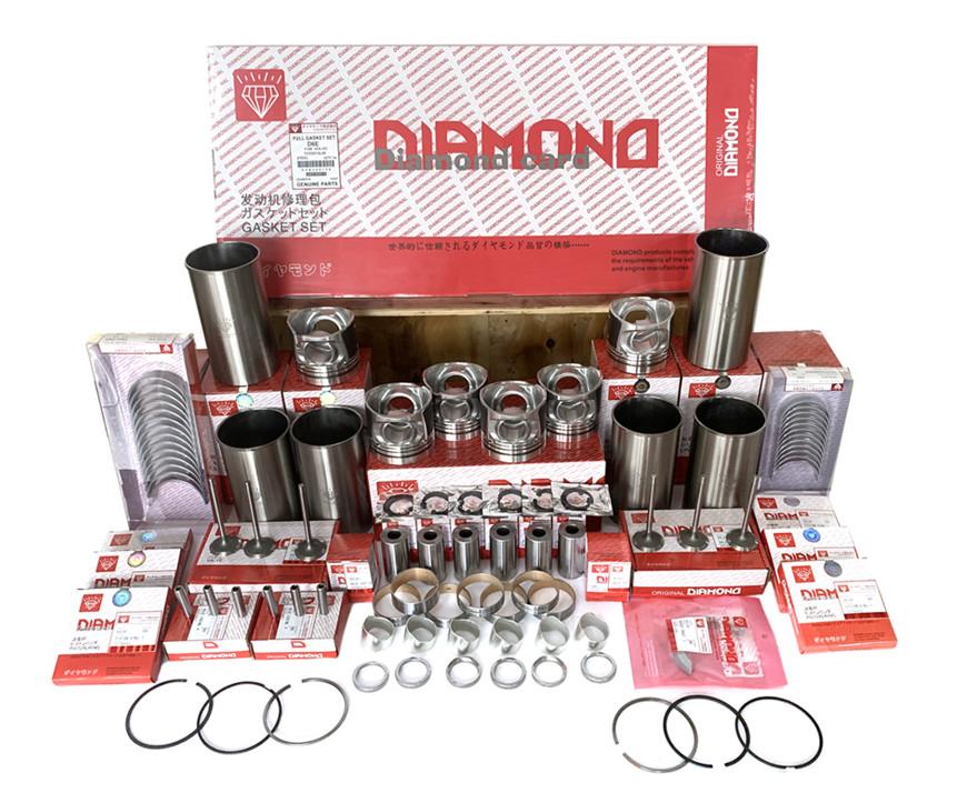 0450-1382 D6E Excavator Engine Spare Parts Full Overhaul Kit