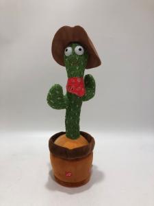 Wholesale Electronic Plush Talking Sunny Cactus Toys Dancing Singing Record For Baby Boys Girls from china suppliers