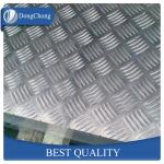 Decorative Diamond Aluminum Sheet / Aluminium Checker Plate Easy Forming