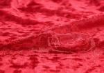 Stretch Diamond Crushed Polyester Spandex Velvet Fabric For Dress