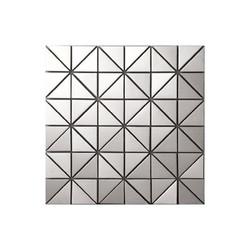 Wholesale Custom 1.0mm Thickness Stainless Steel Mosaic Tile Sheets For Kitchen Bathroom from china suppliers