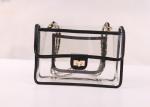 Transparent Large Makeup Bags And Cases Portable Waterproof PVC Material