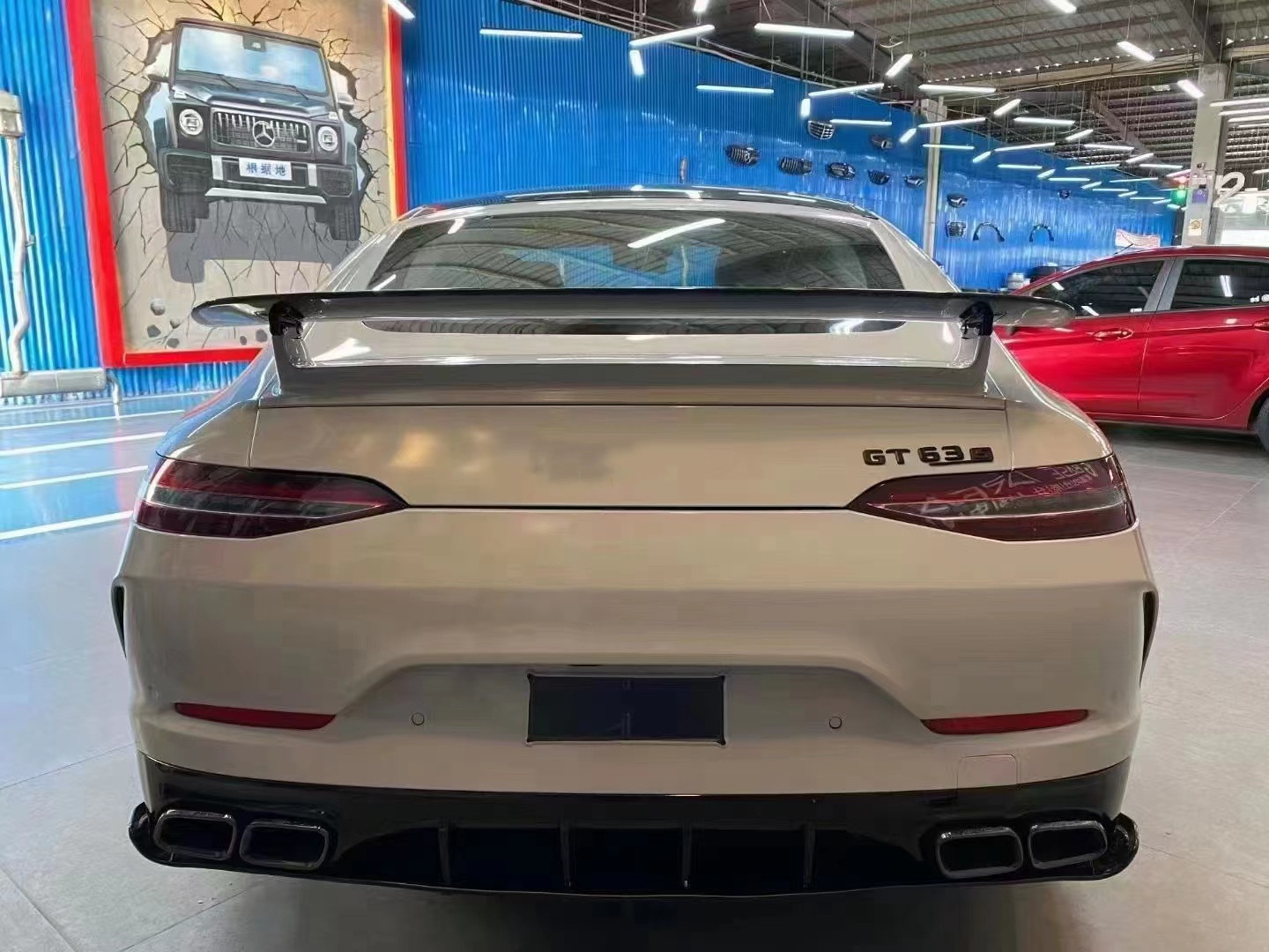 Auto Parts for Mercedes-Benz AMG GT50 GT53 Body Kit GT43 GT50 GT53 Upgraded GT63S Style Front and Rear Bumper Body Kit