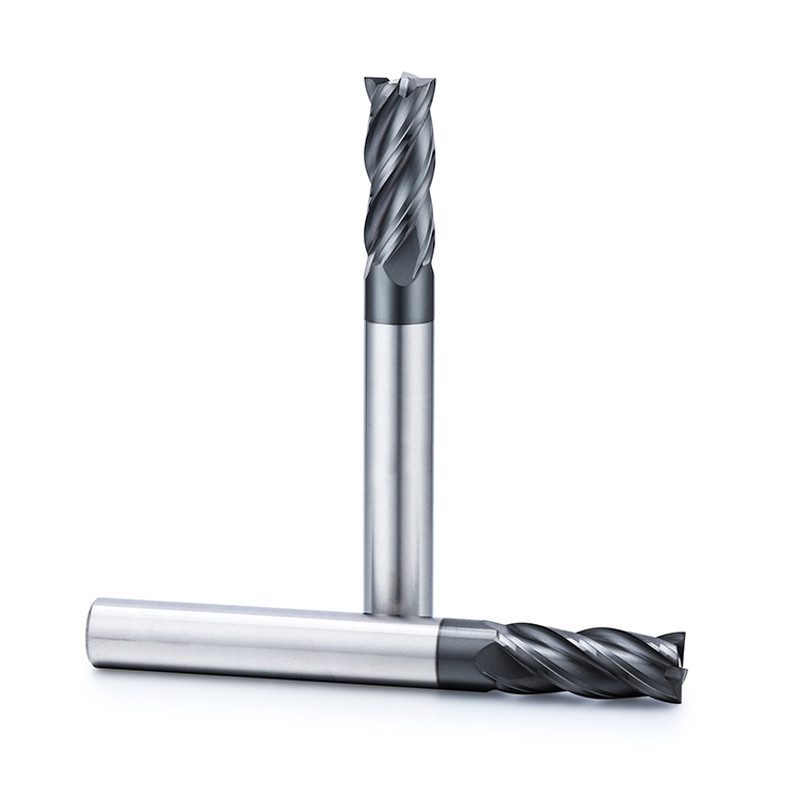 Steel 2 Flute 6mm Square End Mills Solid Tungsten Carbide