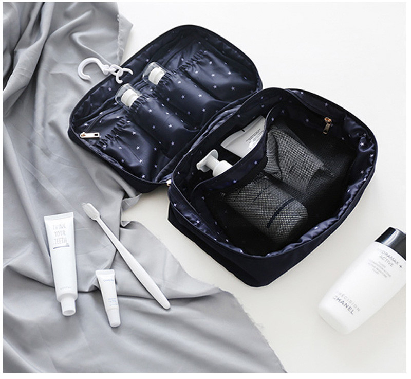 Waterproof Portable Large Travel Toiletry Cosmetic Bag