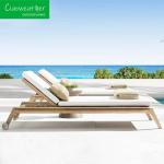 Modern Outdoor Furniture Hotel Courtyard Luxury Resort Chaise Villa Pool Lounge