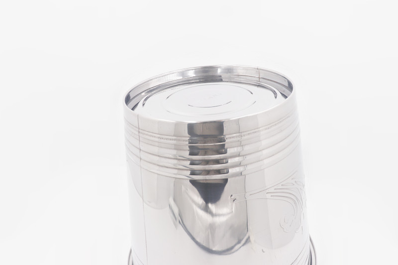 18L Clue bar 201 stainless steel cleaning tool metal pail durable ice bucket with handle